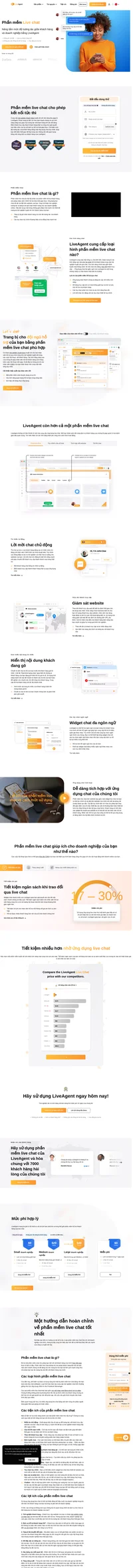 Khám phá những phần mềm live chat tốt nhất trên thị trường. Chọn lựa phần mềm live chat lý tưởng cho website của bạn giúp nâng cao dịch vụ khách hàng.