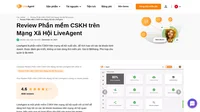 Bạn đang xem xét sử dụng LiveAgent cho dịch vụ CSKH trên mạng xã hội của mình? Hãy xem qua bài review này và tìm hiểu cách thức nó hoạt động như thế nào trong các bài test của chúng tôi.