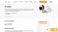 Dễ dàng tích hợp hệ thống thoại VoIP của IP Voice với tổng đài cuộc gọi LiveAgent. Nếu bạn muốn tìm hiểu, xin đọc bài viết này.