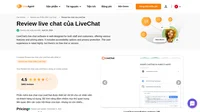 Bạn đang xem xét sử dụng ứng dụng live chat của LiveChat? Hãy xem qua bài đánh giá của chúng tôi và tìm hiểu xem nó hoạt động như thế nào trong các bài test bao quát của chúng tôi.