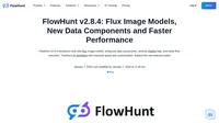 The new version of FlowHunt brings nine new image models from Flux, new data components, and better performance speeds.