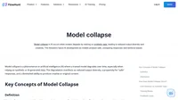 Discover the risks of AI model collapse due to synthetic data reliance, leading to less creative, biased outputs. Learn more on FlowHunt!