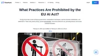 Discover prohibited AI practices under the EU AI Act, including bans on social scoring, manipulative AI, and real-time biometric systems.