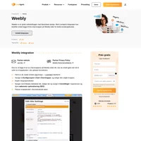 Forbedre kundeinteraksjonen din med Weebly-integrasjon for LiveAgent. Weebly-integrasjon lar deg plassere en live chat-knapp på Weebly-nettstedet ditt.