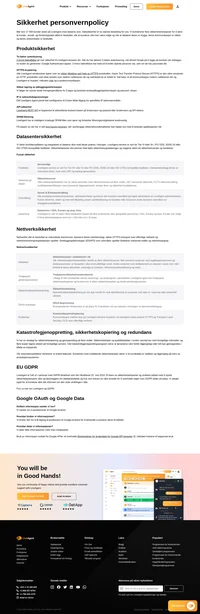 Mer enn 17 000 kunder stoler på LiveAgent med dataene sine. Datasikkerhet er av største betydning for oss. Liveagent-servere er vert for tier IV eller III+, PCI DSS, SSAE-16 eller ISO 27001-kompatible fasiliteter.