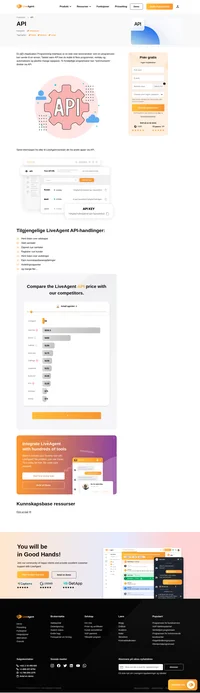 "Application Programming Interface" (API) er en kombinasjon av verktøy og koder. Programvare bruker API for å integrere andre applikasjoner. API definerer samarbeid.
