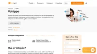 Vohippo er et telekommunikasjonsselskap som tilbyr VoIP-numre. LiveAgent og Vohippo er partnere. Finn ut om muligheter og fordeler.