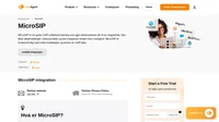 MicroSIP er en gratis, lett og pålitelig softphone-løsning som vil gjøre datamaskinen din om til en fullverdig ringeenhet.