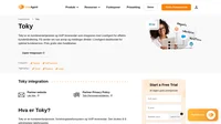 Toky er telefontjeneste og VoIP-leverandør som lar deg administrere kundesenteret ditt effektivt. Integrer Toky med LiveAgent for maksimal effektivitet.