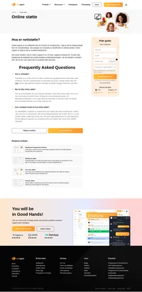 Online support er en nettbasert form for å levere en kundeservice. Online support er også en del av kundeforholdsstyring.