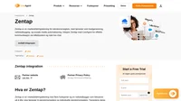 Zentap er en nettstedbygger og en markedsføringsløsning dedikert til eiendomsmeglere og selskaper. Nå også med LiveAgent live chat.