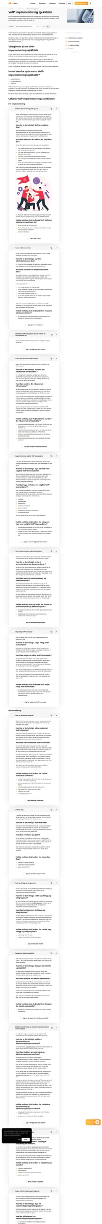 Du har ikke råd til å ignorere denne VoIP-implementeringssjekklisten. Her er det du trenger for en vellykket og enkel å følge prosess.