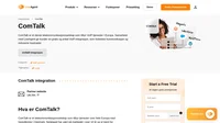 ComTalk er et telekommunikasjonsselskap som også leverer VoIP-tjenester. Les mer om ComTalk-integrering i LiveAgent og dens fordeler.