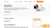 Integreringen av Peoplefone VoIP med et LiveAgent-telefonsenter er raskt og enkelt. Sjekk instruksjonene våre for å finne ut hvordan.