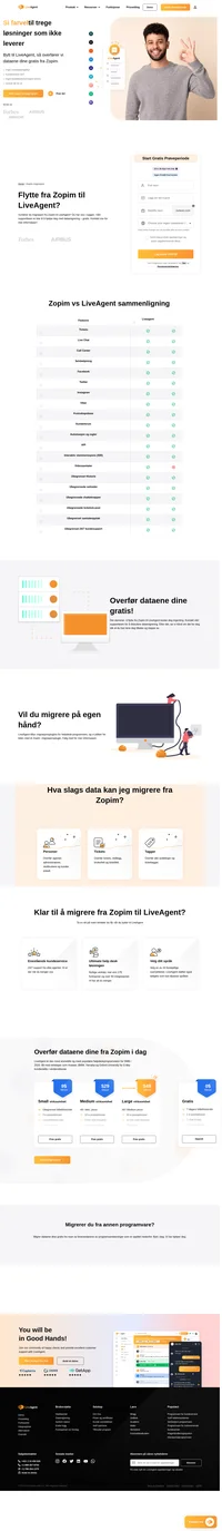 Liveagent jobber for tiden med et zopim -migrasjonsplugin. Liveagent er den mest anmeldte og mest populære helpdeskprogramvaren for smb i 2019 og 2020. Bli med i selskaper som huawei, bmw, yamaha, o2 og oxford university.