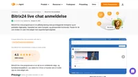 Vurderer du Bitrix24 for dine live chat-behov? Ta en titt på vår anmeldelse og finn ut hvordan den presterte under våre generelle tester.
