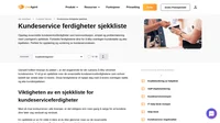 Hva slags person bør du være for å jobbe i kundeservice? Hvilke ferdigheter bør du ha? Bruk denne sjekklisten for kundeserviceferdigheter for å se om du har lyst til denne jobben.