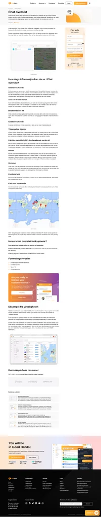 Få en perfekt chat-oversikt og se alle besøkende som surfer på nettstedet ditt på et kart. Gjør kundeservicen din bedre med LiveAgent. Les mer om det nå.