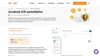 Zendesk IVR er et populært valg blant kunder. Resultatene av ytelsen i daglige scenarier kan bli funnet i denne anmeldelsen.