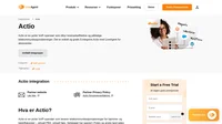 Actio er en VoIP-operatør som leverer telekommunikasjonsløsninger. Lær mer om Actio-integrering med LiveAgent og dens fordeler.