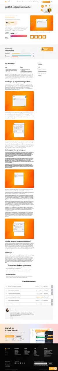 Ta en titt på vår anmeldelse av Icanblink softphone og se hvordan den presterte i våre daglige forretningstester.