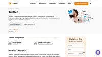 Tweet, kommenter og ta vare på kundene dine fra LiveAgent med Twitter-integrasjon. Den bringer sømløst all kommunikasjon inn i dashbordet.