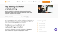 En helpdesk er det første trinnet for å yte fantastisk kundeservice. Sjekk ut vår helpdesk-sjekkliste for kvalitetssikring for å sikre at alt går knirkefritt.