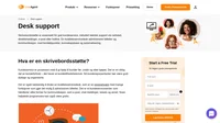 Skrivebordsstøtte håndterer ulike former for kommunikasjon, som e-post, chat-meldinger, tweets og andre. Noe helpdesk-programvare kan også være gratis.