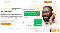 Foreta og motta internasjonale samtaler til lokale priser med LiveAgent softphone-programvare. Vi samarbeider med over 99% av VoIP-leverandørene.