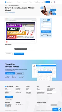 Learn how to generate Amazon affiliate links easily with our 2023 tutorial! Discover step-by-step instructions on setting up your Amazon Associates account, enabling the size stripe, and choosing the best link options for your website or social media. Boost your affiliate marketing strategy and increase commissions today!
