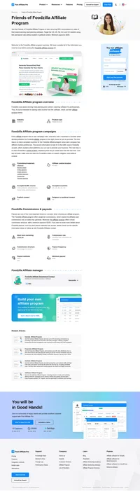 Learn about the Friends of Foodzilla Affiliate Program's key details, campaign restrictions, rules, commissions, and more before you join.