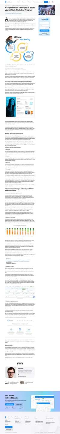 Creating an affiliate marketing program is one thing. However, recruiting the right affiliates and having a proper strategy in place is even more crucial.