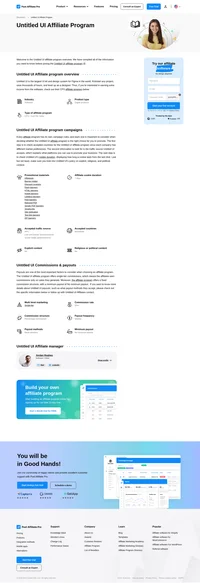 Learn about the Untitled UI Affiliate Program's key details, campaign restrictions, rules, commissions, and more before you join.