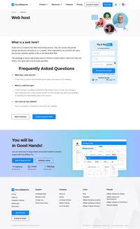 A web host is a company that offers web hosting services. They own servers that provide storage and services necessary to run a website.