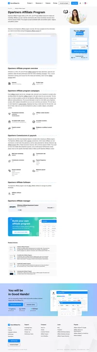 Learn about the Dpartners Affiliate Program's key details, campaign restrictions, rules, commissions, and more before you join.