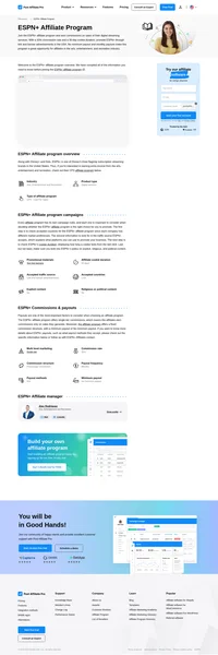 Learn about the ESPN+ Affiliate Network Program's key details, campaign restrictions, rules, commissions, and more before you join.