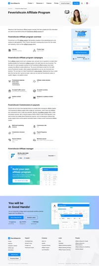 Learn about the Feverishcoin Affiliate Program's key details, campaign restrictions, rules, commissions, and more before you join.