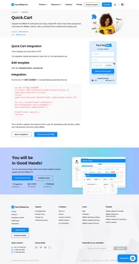 Would you like to improve your affiliate software even more? Check out the Quick.Cart integration for Post Affiliate Pro.