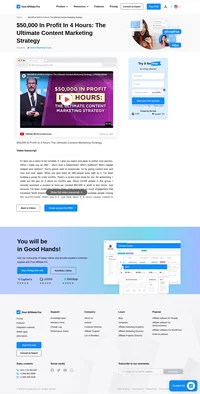 Discover how to generate $50,000 in just 4 hours with the ultimate content marketing strategy! Learn to build relationships, trust, and passionate audiences that engage repeatedly. Watch the video from Affiliate World Conferences and unlock the secrets to transforming content into profits.