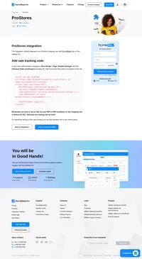 Would you like to improve your affiliate software even more? Check out the ProStores integration for Post Affiliate Pro.