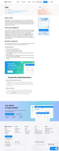 What is CPS, how do you use it in Post Affiliate Pro and how does it benefit your business, all this can be found in this article.