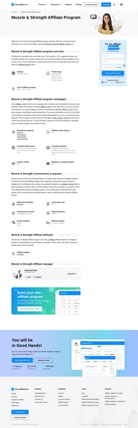Learn about the Muscle & Strength Affiliate Program's key details, campaign restrictions, rules, commissions, and more before you join.