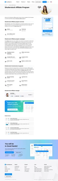 Learn about the Shutterstock Affiliate Network Program's key details, campaign restrictions, rules, commissions, and more before you join.