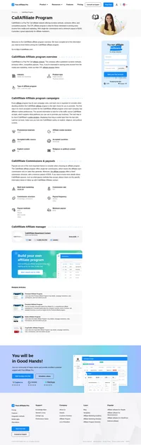 Learn about the CallAffiliate Program's key details, campaign restrictions, rules, commissions, and more before you join.