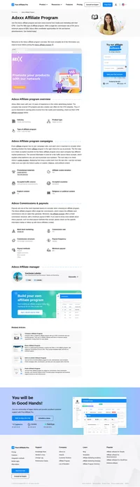 Learn about the Adxxx Affiliate Program's key details, campaign restrictions, rules, commissions, and more before you join.