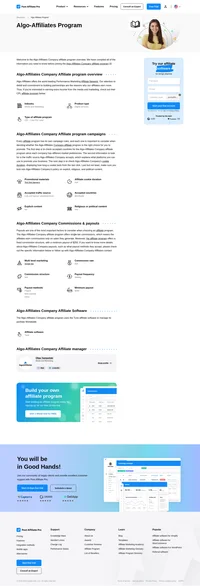 Learn about the Algo-Affiliates Program 's key details, campaign restrictions, rules, commissions, and more before you join.