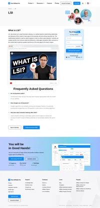 LSI, also known as a latent semantic indexing, is a mathematical method used by search engines in order to reduce spam websites.