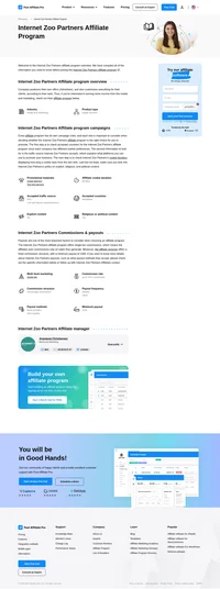 Learn about the Internet Zoo Partners Affiliate Program's key details, campaign restrictions, rules, commissions, and more before you join.