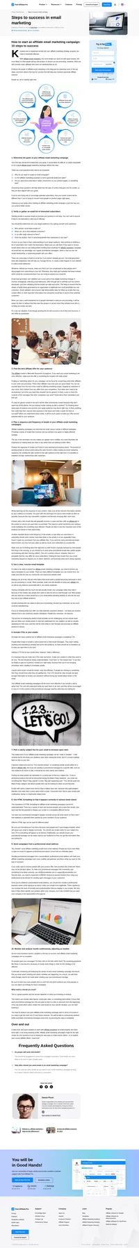 Learn with this blog post our 10 tips on how to use emails effectively in your affiliate marketing campaigns.