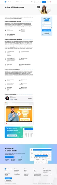 Learn about the Kraken Affiliate Program's key details, campaign restrictions, rules, commissions, and more before you join.